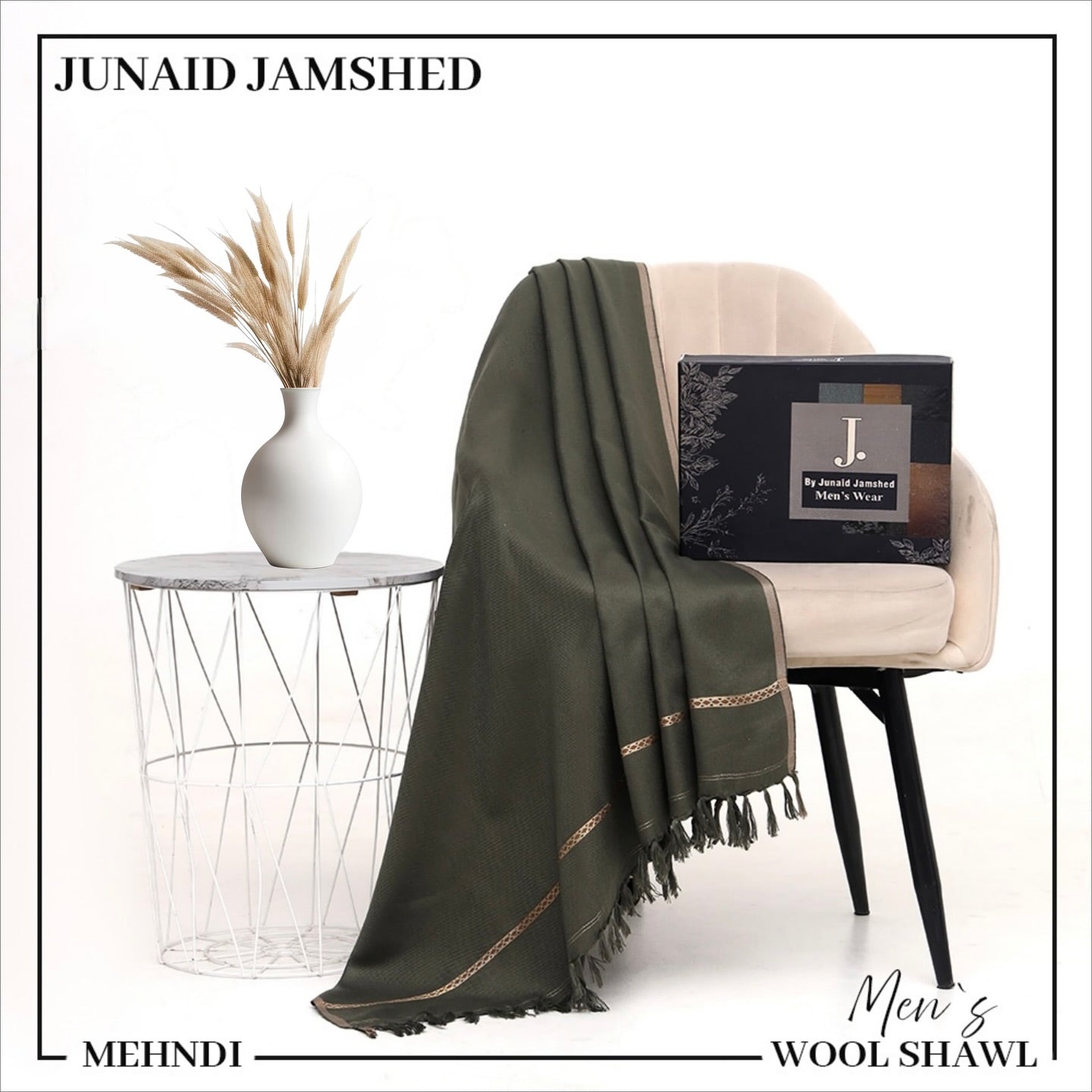 J.Premium Winter Shawl For Men JWS 02